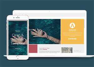 宽屏多色块布局网站模板下载 - 创梦DreamCreation知识站