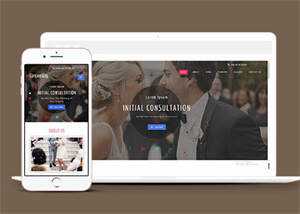 浪漫婚礼邀请展示网站模板下载 - 创梦DreamCreation知识站