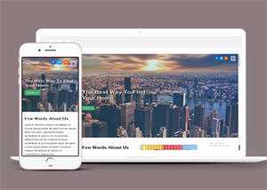 响应式宽屏外墙装修网站模板 - 创梦DreamCreation知识站