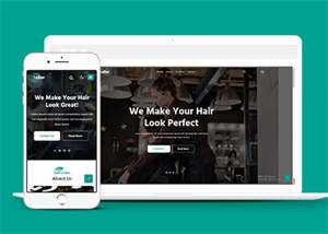 时尚美发理发博客HTML5网站模板 - 创梦DreamCreation知识站