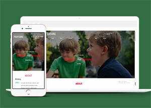 儿童教育学校静态网站模板下载 - 创梦DreamCreation知识站