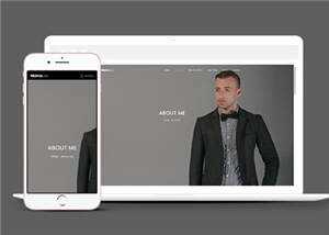 简约企业项目展示响应式网站模板下载 - 创梦DreamCreation知识站