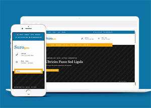 宽屏橙色手机应用设计网站模板 - 创梦DreamCreation知识站