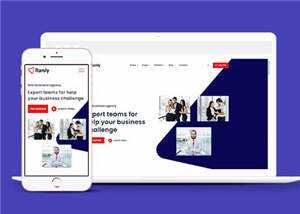 大气商业服务公司网站模板源码下载 - 创梦DreamCreation知识站