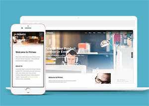 简洁企业产品介绍窄屏网站模板 - 创梦DreamCreation知识站