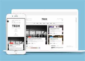 互联网科技媒体HTML网站模板 - 创梦DreamCreation知识站