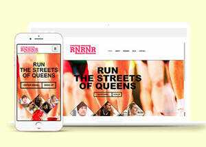 简洁跑步健身俱乐部类网站模板 - 创梦DreamCreation知识站