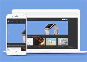 PPT素材下载类网站前端模板下载 - 创梦DreamCreation知识站