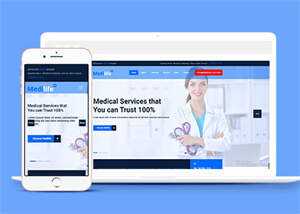 健康管理中心html5模板下载 - 创梦DreamCreation知识站