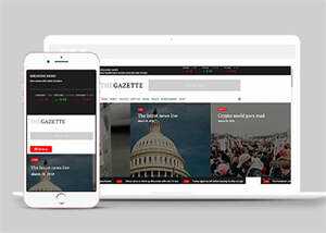 宽屏国际时政要闻网站模板下载 - 创梦DreamCreation知识站