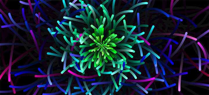 html5 canvas彩色海葵生长背景动画特效 - 创梦DreamCreation知识站