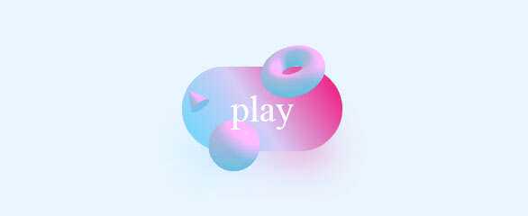 three.js+html5 canvas精美3D游戏开始按钮动画特效 - 创梦DreamCreation知识站