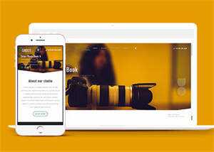 高端专业单反相机企业网站模板 - 创梦DreamCreation知识站