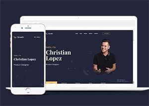个人摄影师博客网页模板下载 - 创梦DreamCreation知识站