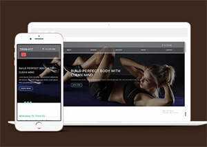 健身房加盟类企业网站模板下载 - 创梦DreamCreation知识站