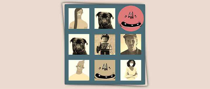 css3鼠标悬停九宫格相册图片方格变圆形动画特效 - 创梦DreamCreation知识站