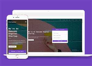 数字创业公司响应式模板下载 - 创梦DreamCreation知识站