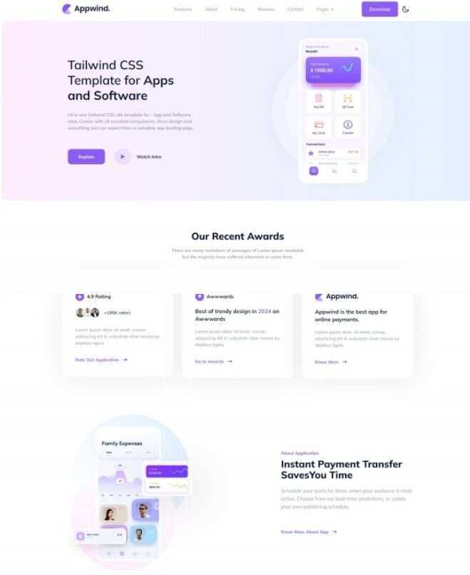 APP开发软件设计CSS网站html模板 - 创梦DreamCreation知识站