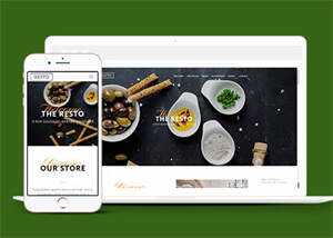 简洁西点面包烘培店网站模板下载 - 创梦DreamCreation知识站