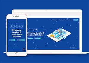 蓝色比特货币贷款网站模板源码 - 创梦DreamCreation知识站