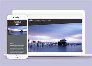 简洁背景视差装修案例展示模板 - 创梦DreamCreation知识站