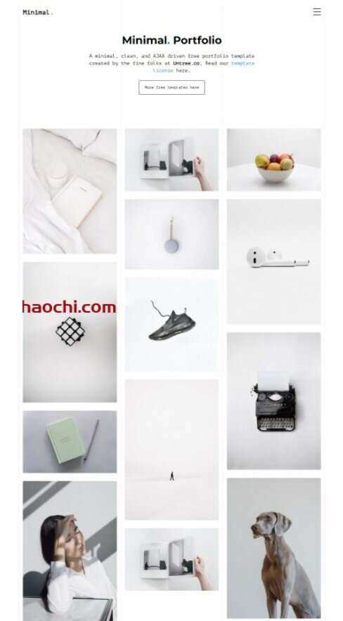 设计服务公司作品宣传网站HTML模板 - 创梦DreamCreation知识站