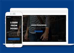前端技术在线教育HTML5模板 - 创梦DreamCreation知识站