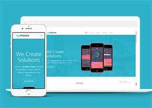 简洁通用手机app介绍展示网页模板 - 创梦DreamCreation知识站