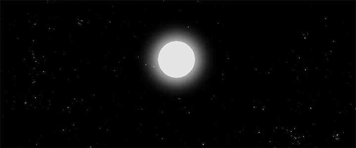 css3黑夜星空月亮发光星星闪烁动画特效 - 创梦DreamCreation知识站