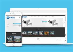 响应式数字防盗类网站前端模板 - 创梦DreamCreation知识站