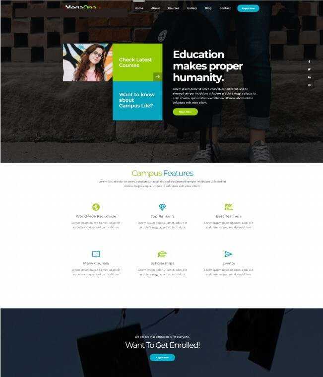 继续教育服务机构网站HTML5模板 - 创梦DreamCreation知识站