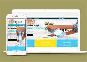 消毒液洁具企业响应式网站模板 - 创梦DreamCreation知识站