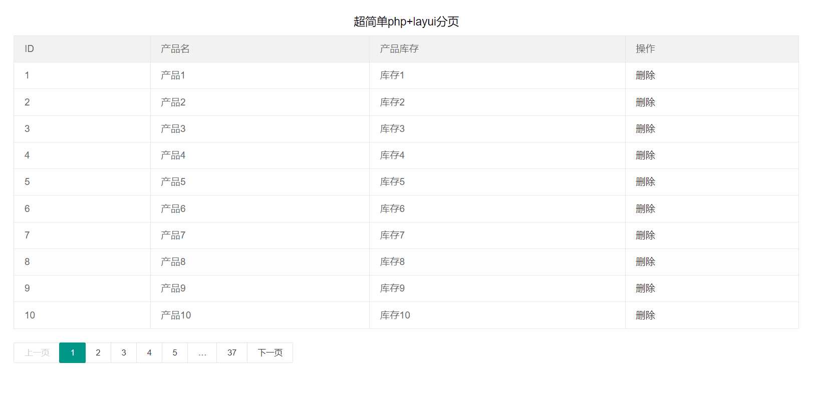 php7+layui超简单分页 - 创梦DreamCreation知识站