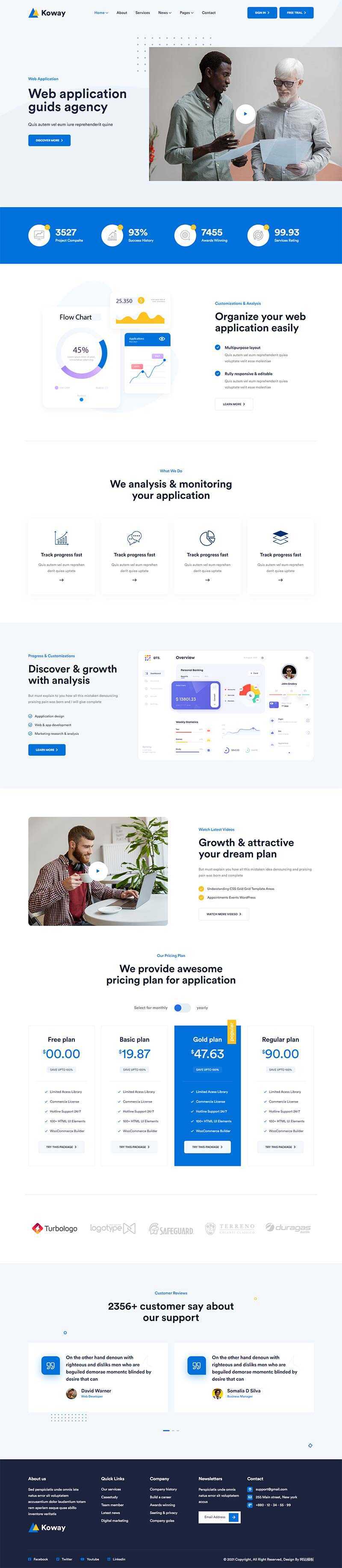 bootstrap多功能IT软件技术公司官网html模板 - 创梦DreamCreation知识站