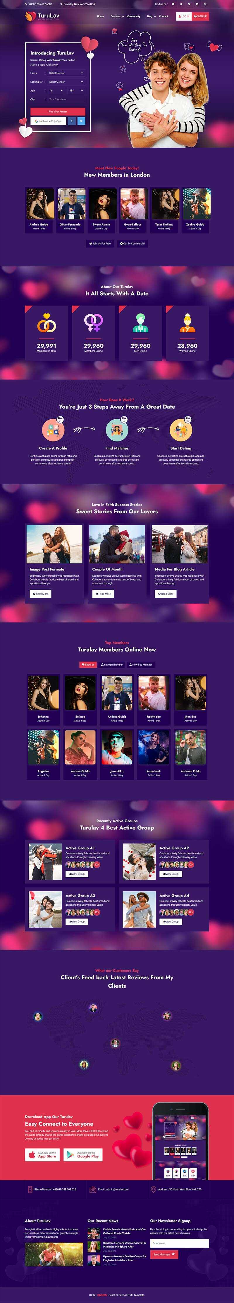 bootstrap交友社交平台响应式网站html模板 - 创梦DreamCreation知识站