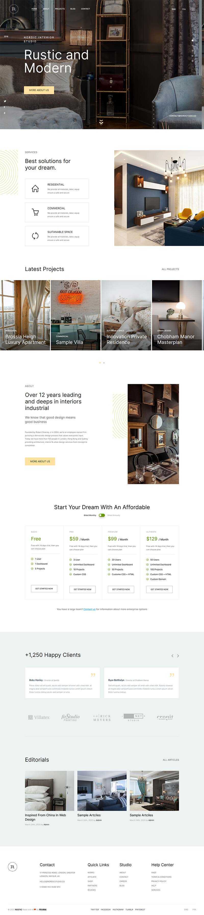 Bootstrap5多用途的企业展示网站html5模板 - 创梦DreamCreation知识站