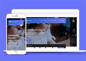在线教育课堂HTML5网站模板 - 创梦DreamCreation知识站