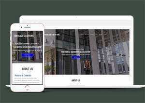 简洁数字营销类公司网站模板 - 创梦DreamCreation知识站