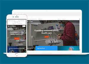 宽屏牙科诊所医疗网站模板下载 - 创梦DreamCreation知识站