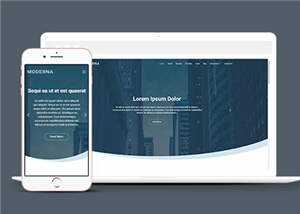 企业业务案例展示响应式网页模板下载 - 创梦DreamCreation知识站