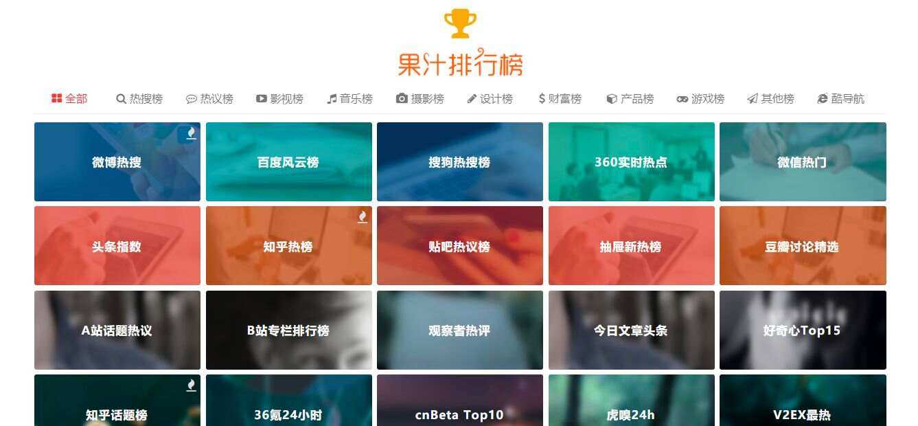 精美网址导航及热点热搜影视排行榜源码 - 创梦DreamCreation知识站