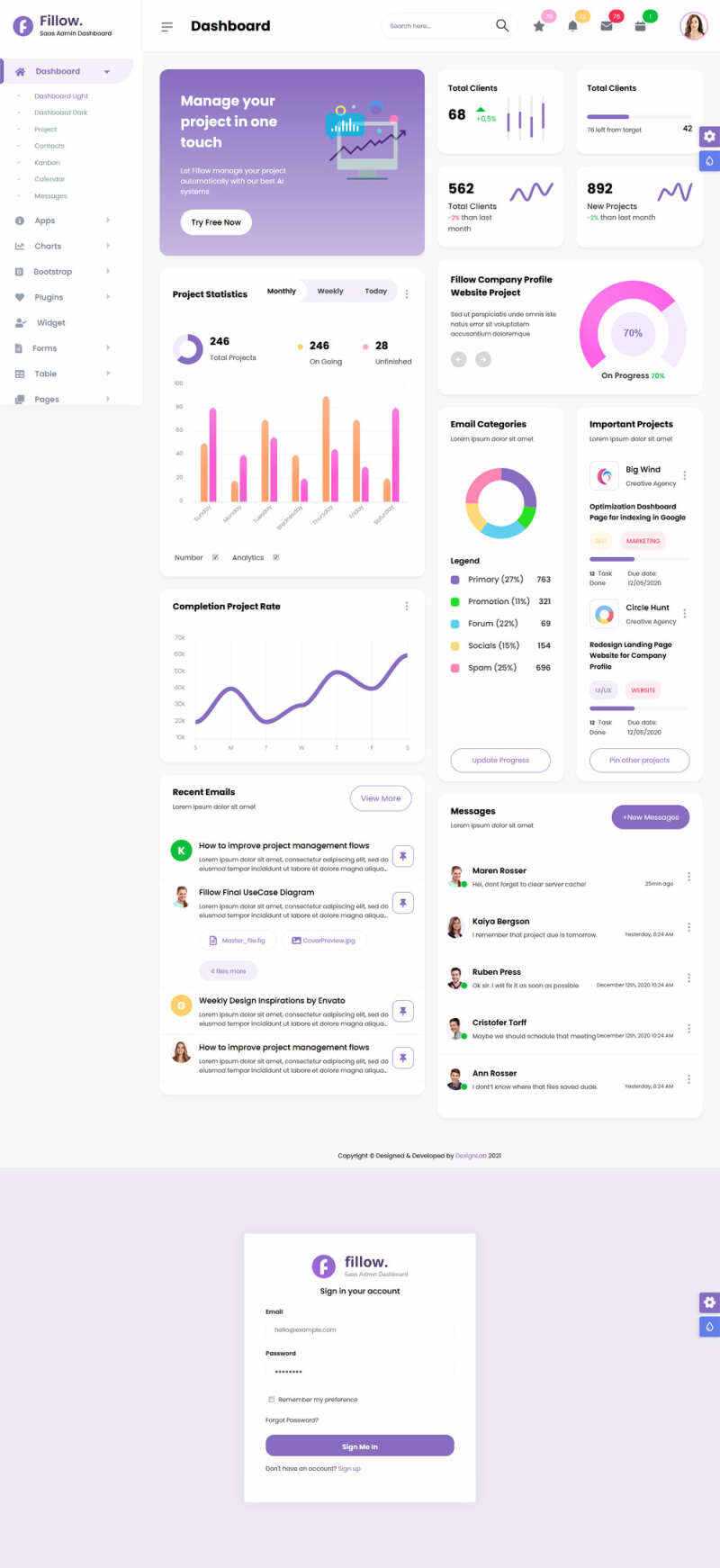 响应式app业务统计后台管理html模板 - 创梦DreamCreation知识站