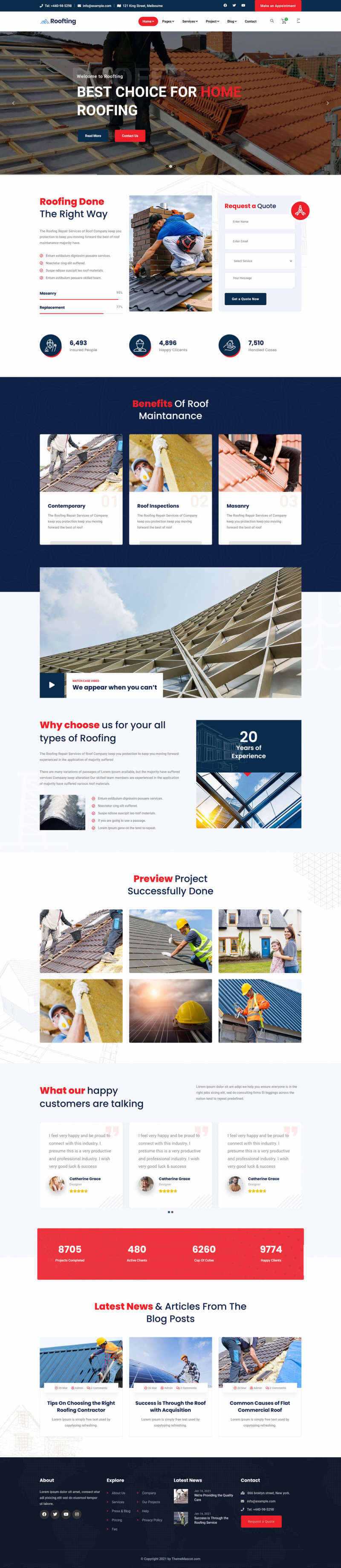 Bootstrap响应式的房屋建筑工程企业html模板 - 创梦DreamCreation知识站