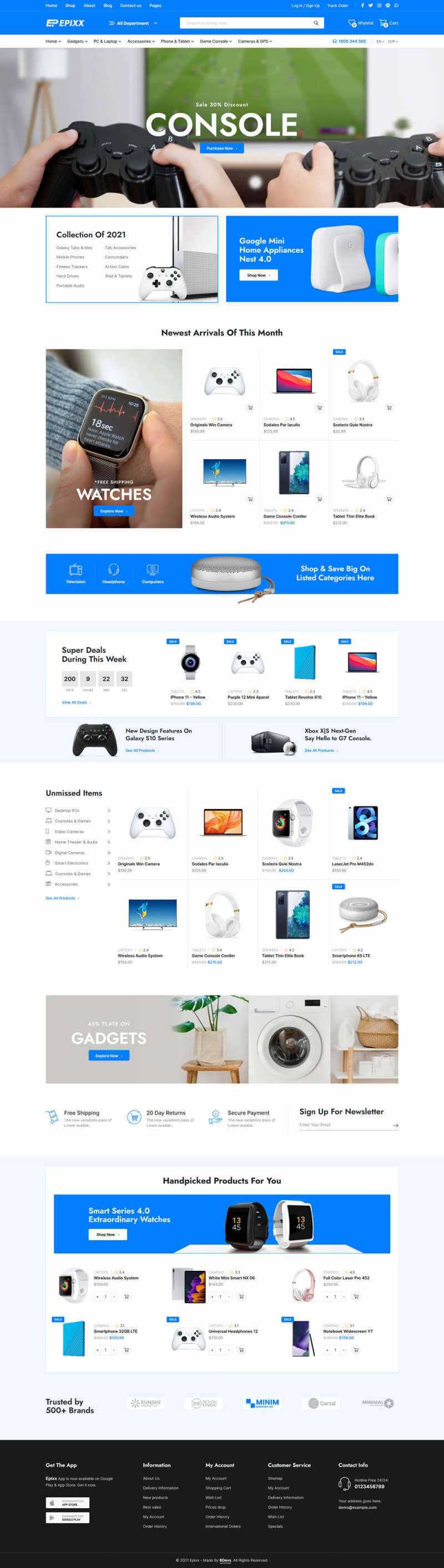 数码产品电子商务HTML响应式模板 - 创梦DreamCreation知识站