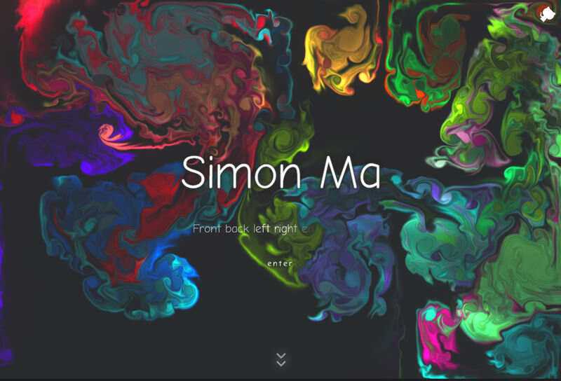 炫彩流光下拉翻页引导页html模板 - 创梦DreamCreation知识站