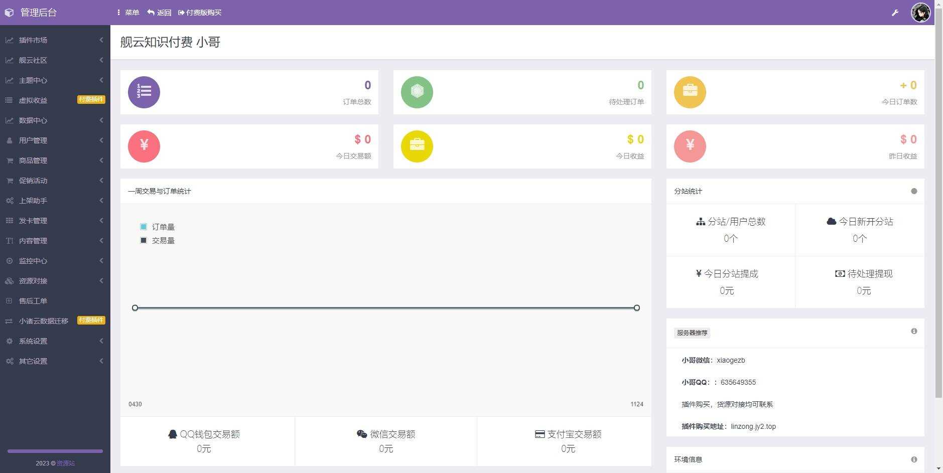 图片[2] - 彩虹商城时光模板系统初创版源码 - 创梦DreamCreation知识站