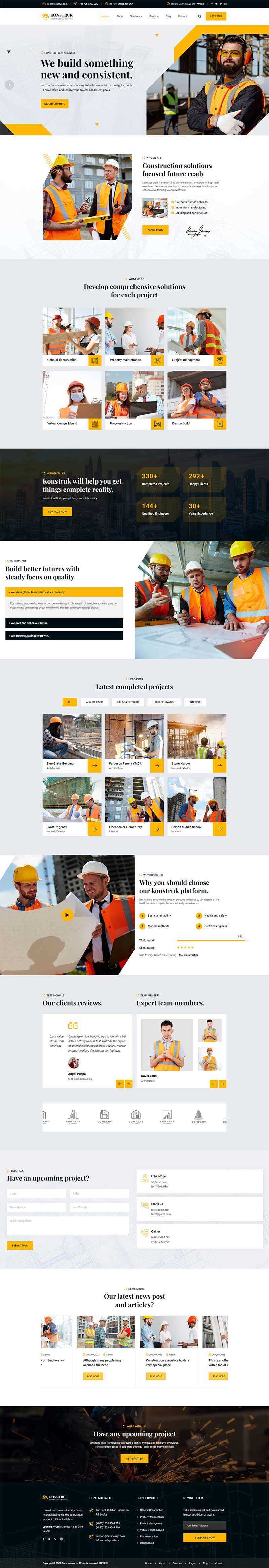 城市开发运营建筑公司网站html模板 - 创梦DreamCreation知识站