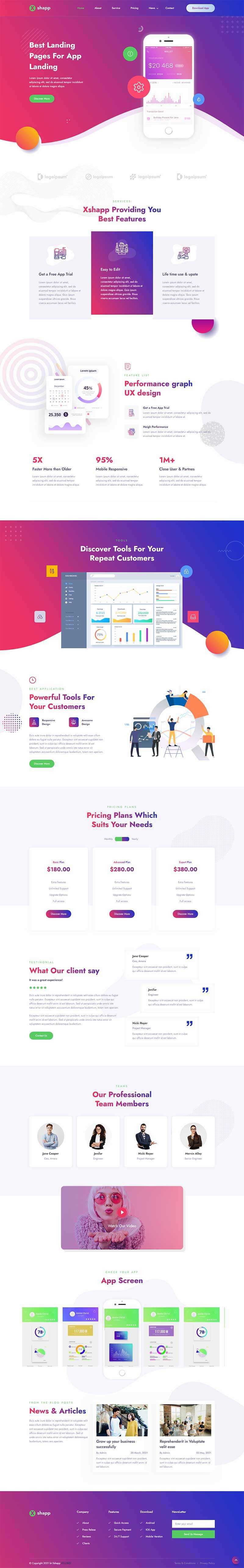 响应式app软件功能介绍官网html模板 - 创梦DreamCreation知识站