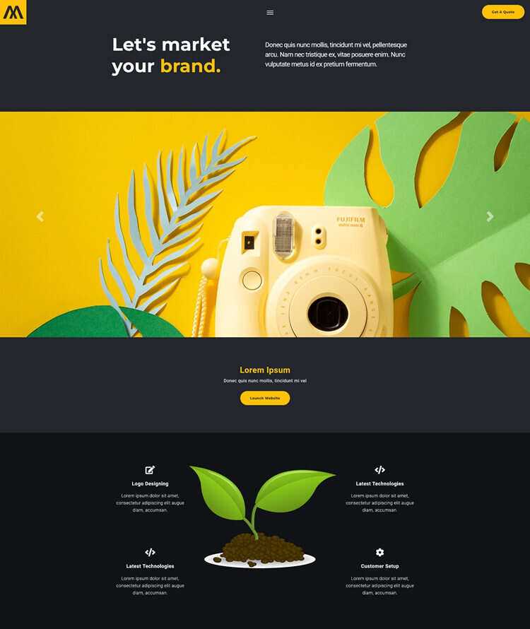 品牌营销策划服务公司网站html5模板 - 创梦DreamCreation知识站