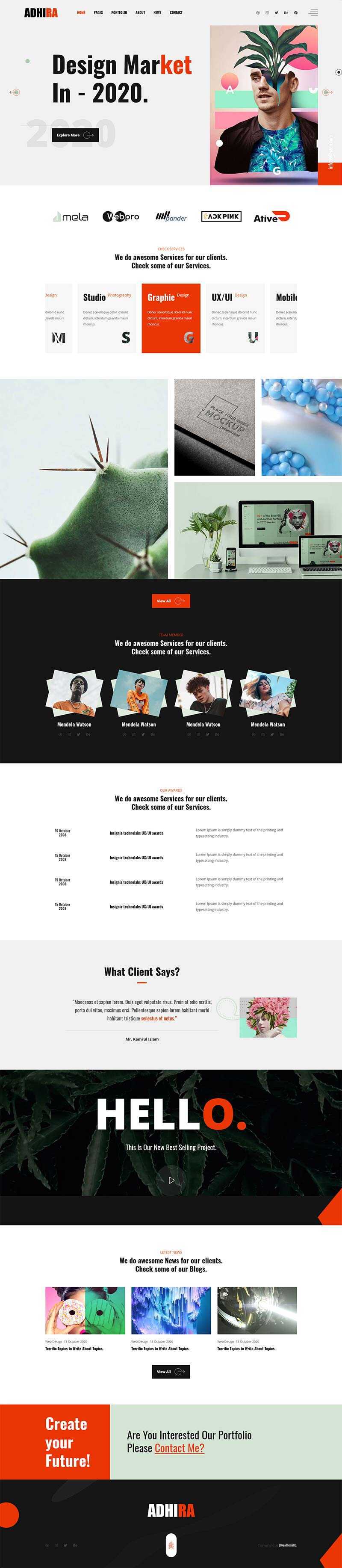 Bootstrap响应式企业宣传主题网站HTML模板 - 创梦DreamCreation知识站